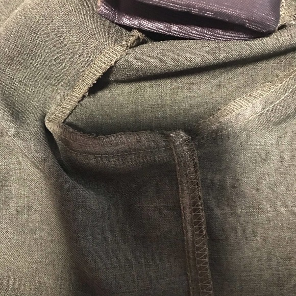 - I.S.B. INC Vintage Hunter Green Women's ‎ 2 Piece Pantsuit- 6P - Picture 14 of 15